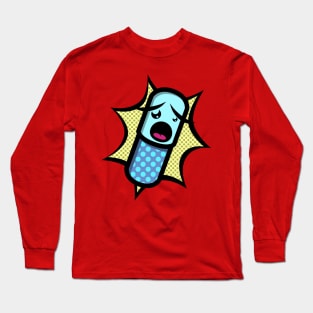 Pharmacy Pop Art Cartoon Capsule Long Sleeve T-Shirt